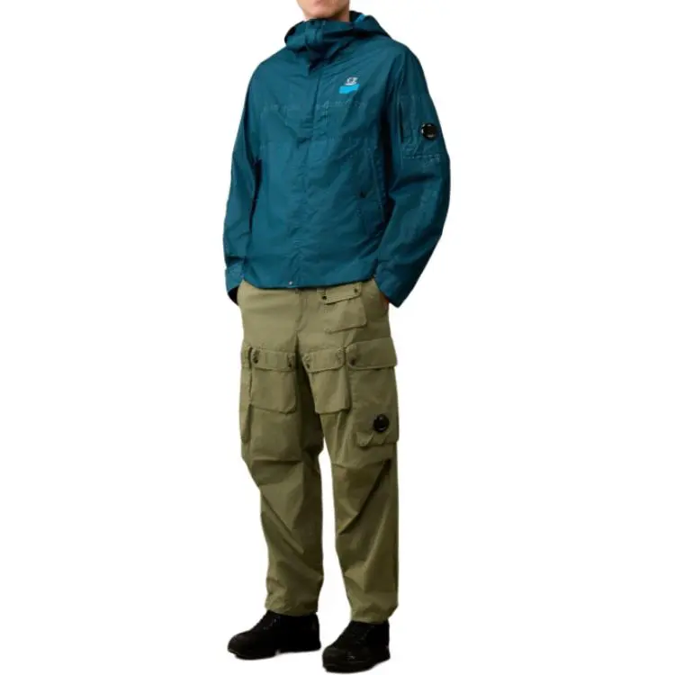 C.P.Company GORE G Type Hooded Jacket Jackets Coats Men's Ink Blue-3