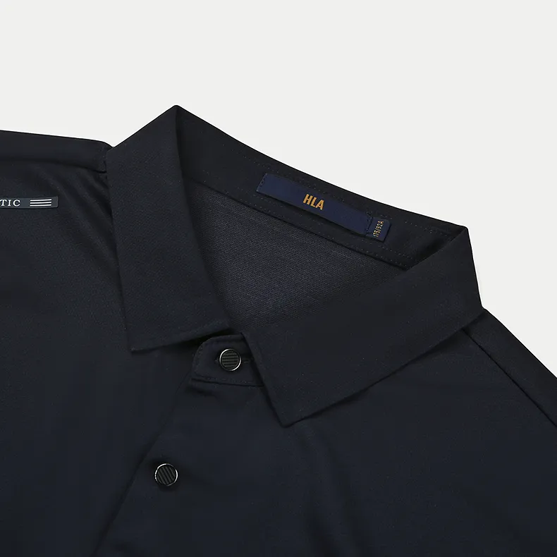 HLA Polo Shirt Men's Navy Blue 62-2