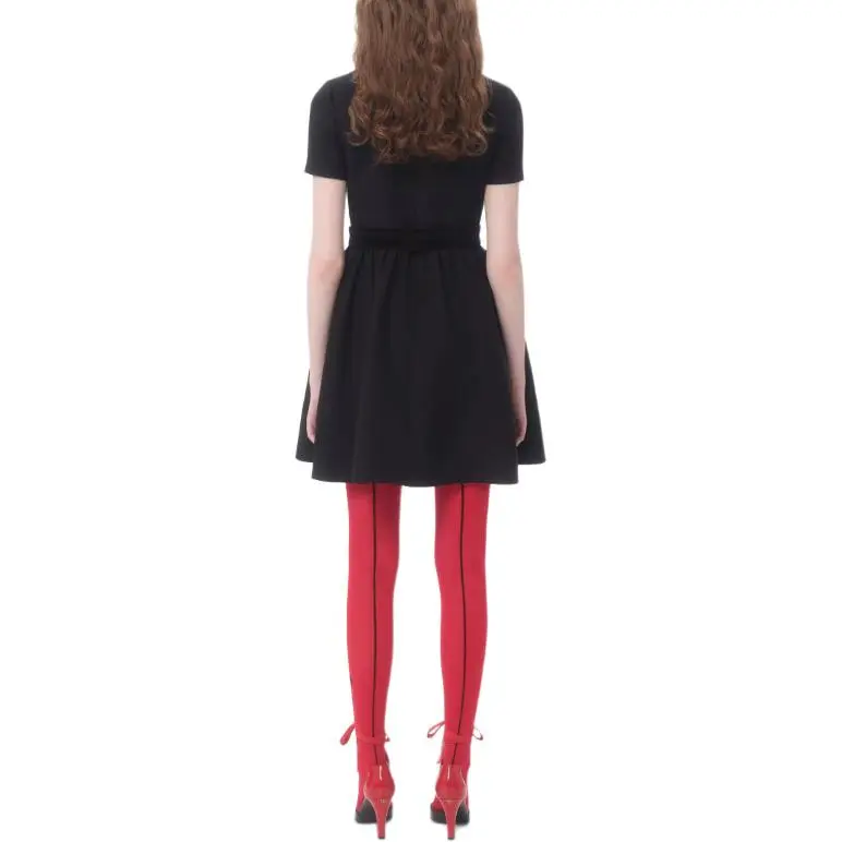 Valentino Leggings Women's Red-1