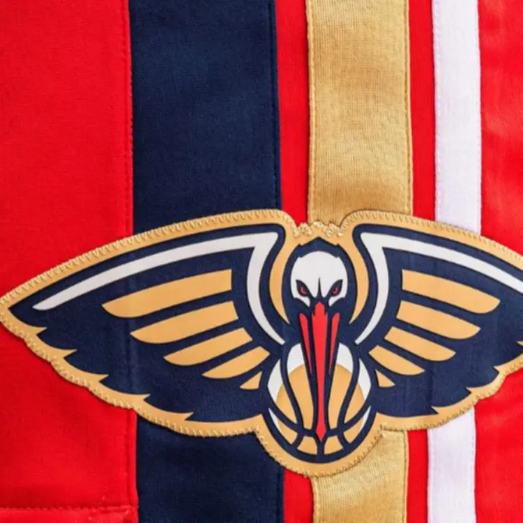 Jordan New Orleans Pelicans Basketball Shorts Men's Red-2