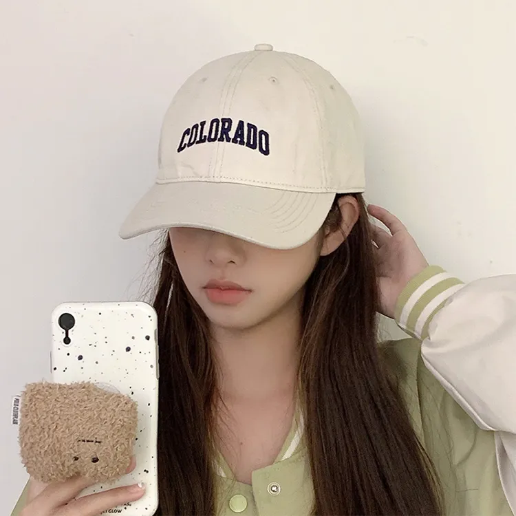 Ai Jiawei Cotton Baseball Caps Unisex Multicolor-27