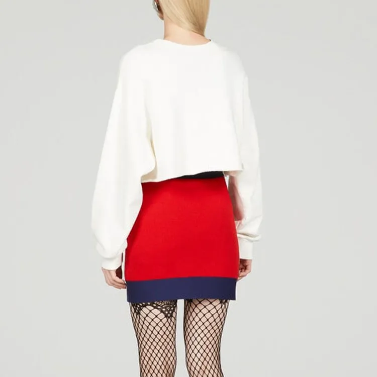 GUCCI Crop Tops Women's White-2