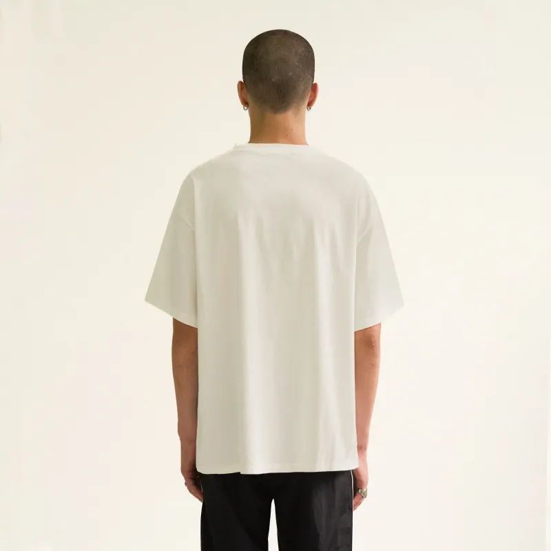 False Perception T Shirt Unisex White-3