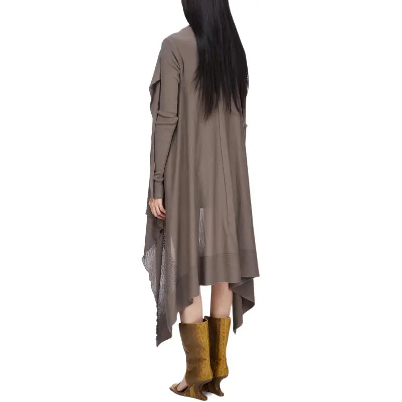 RICK OWENS Tied Wrap Coat-2