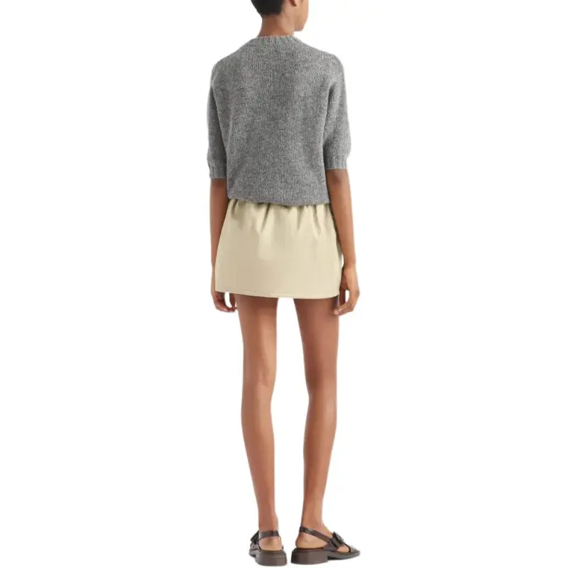 PRADA Re Nylon Mini Skirt-4