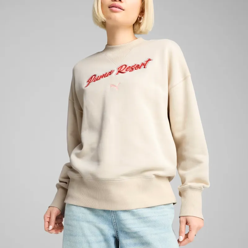 PUMA Sudadera Oversize Premium Essentials Para Mujer-2