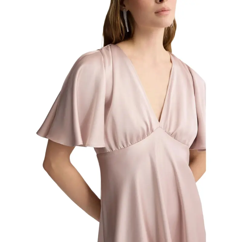 LIU·JO Satin Maxi Dress-4