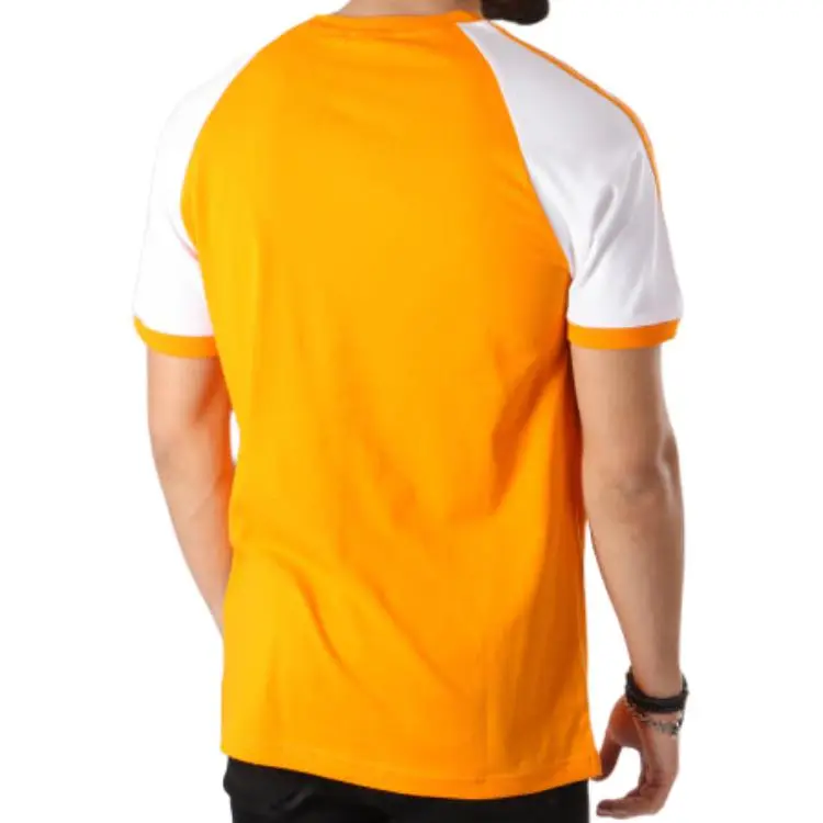 Adidas T Shirts Men Orange-4