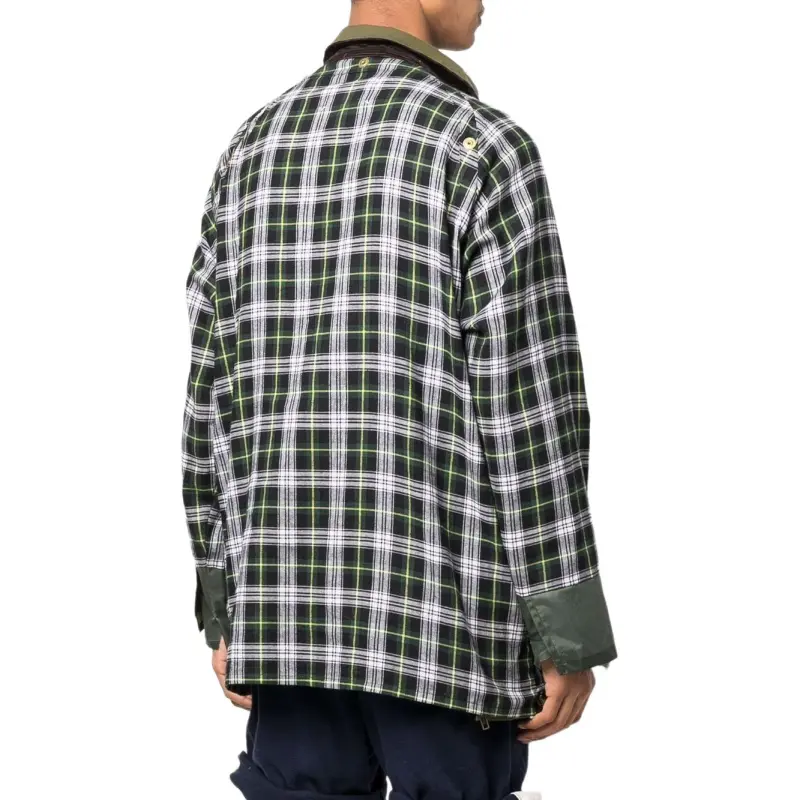 Maison Margiela Reversible Check Pattern Jacket-4
