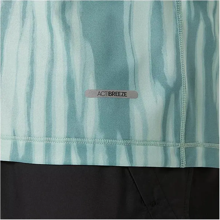 Asics ROAD T-Shirt Men's Light Cyan Porcelain-3