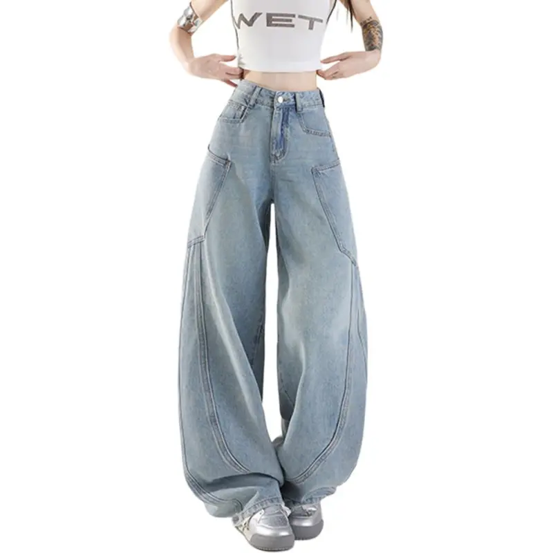 NHZN Jeans Women's Light Blue-0