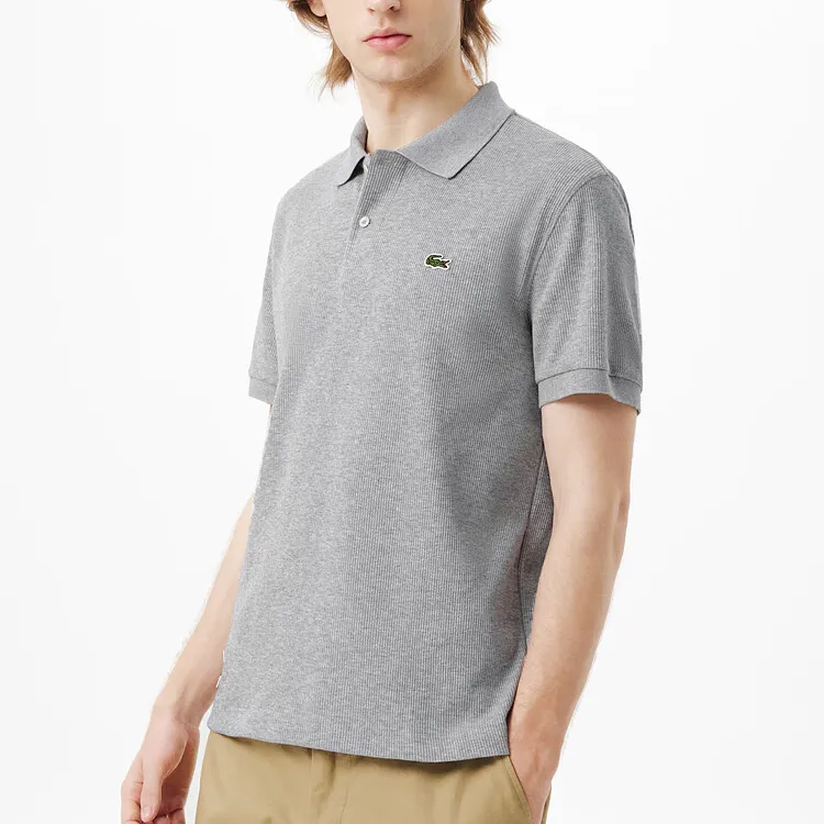 LACOSTE Polo Shirts Men Gray-2