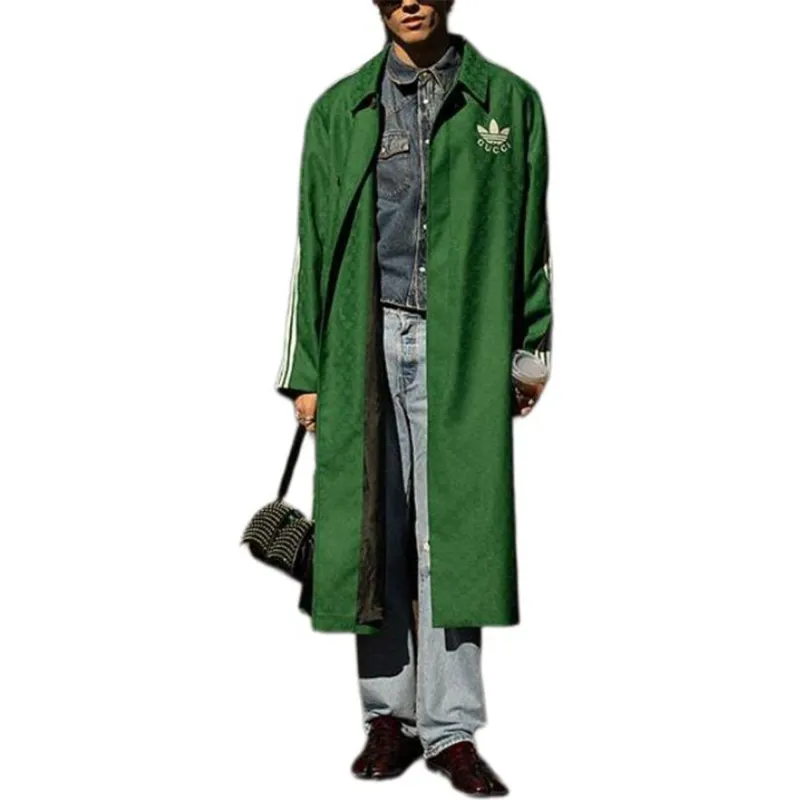 GUCCI x Adidas Originals Coats Men's Green-1
