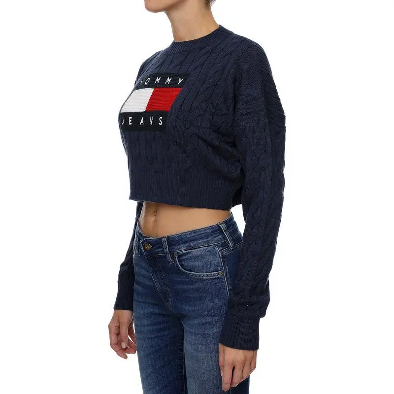 Tommy Hilfiger Sweater Women's Blue-3