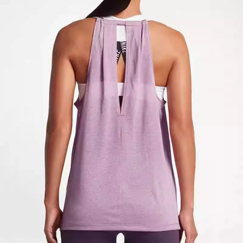 Nike Dri Fit Sport Vests Women's Purple-1