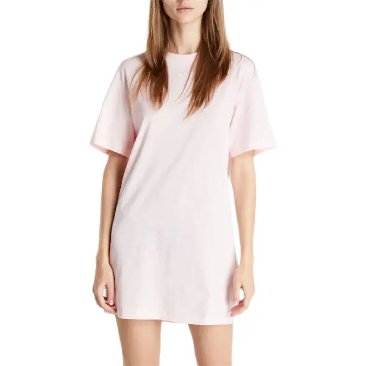 Nike Short Sleeved Dress Women's Pink-3