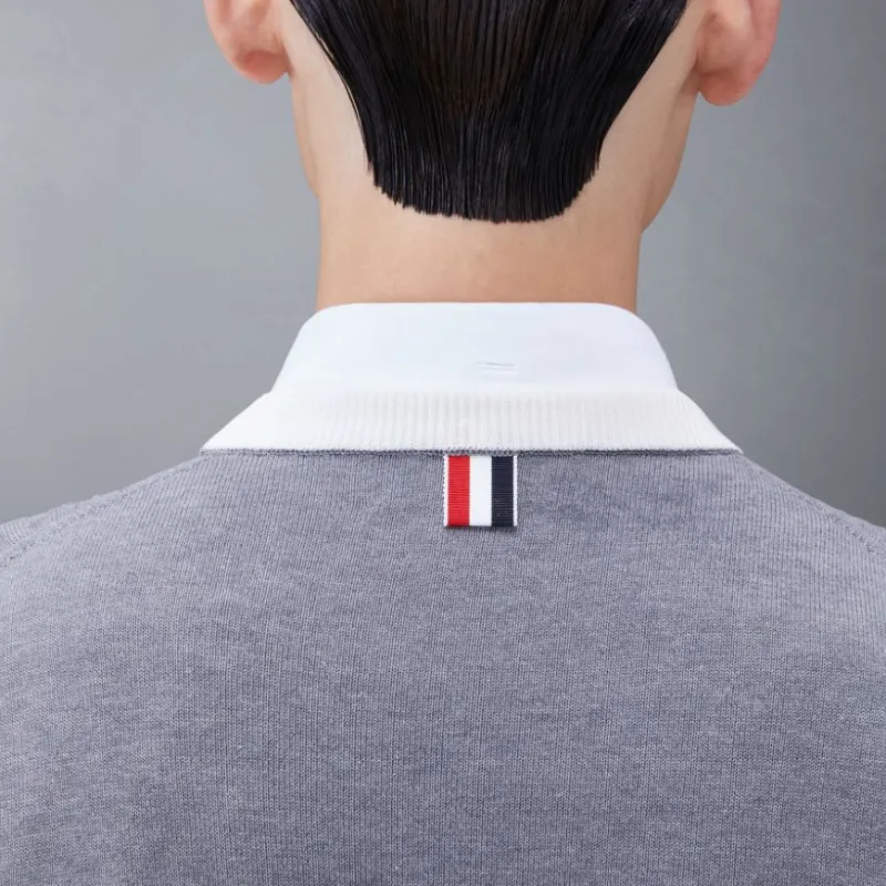 THOM BROWNE Four Bars Knitted Jumper-3