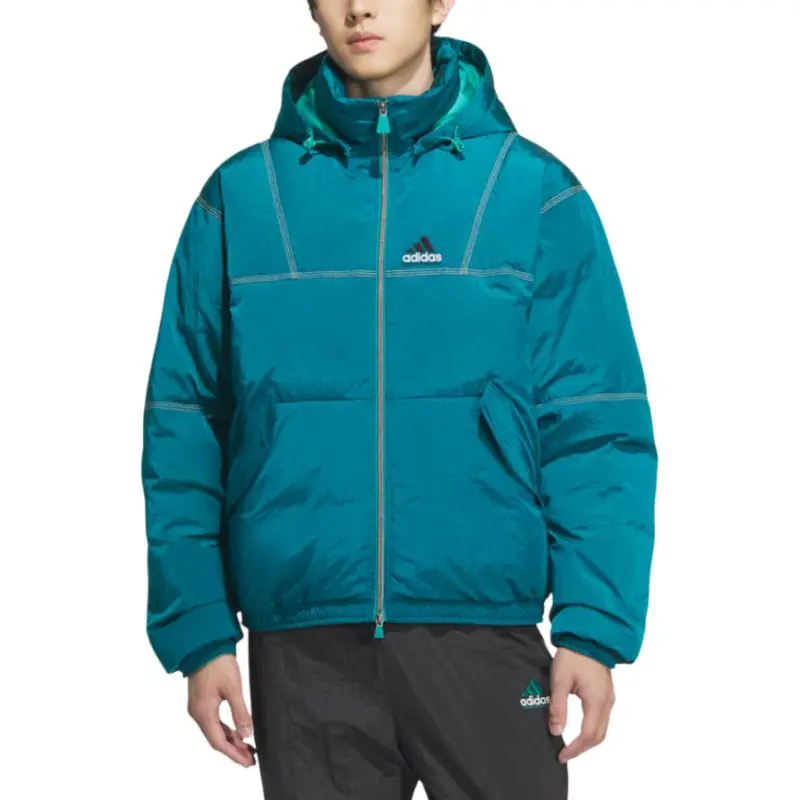 Adidas EQUIPMENT Series SS25 Down Jackets & Coats Men's Green-1