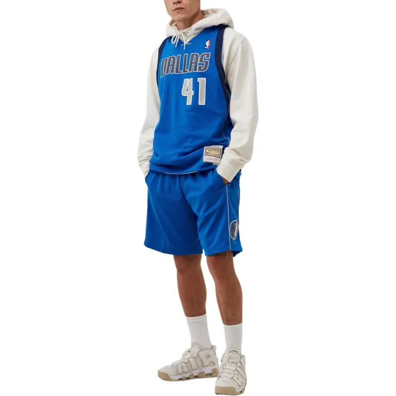 Mitchell & Ness Basketball Shorts Unisex Blue-3