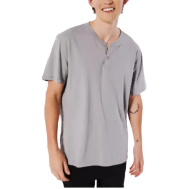 Hollister T Shirt Men's Light Gray-1