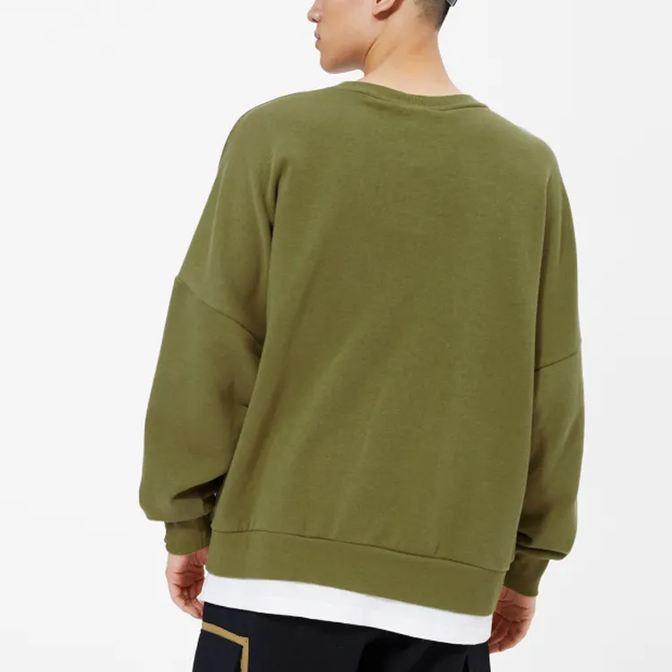 New Balance Sweatshirts Unisex Olive Green-2
