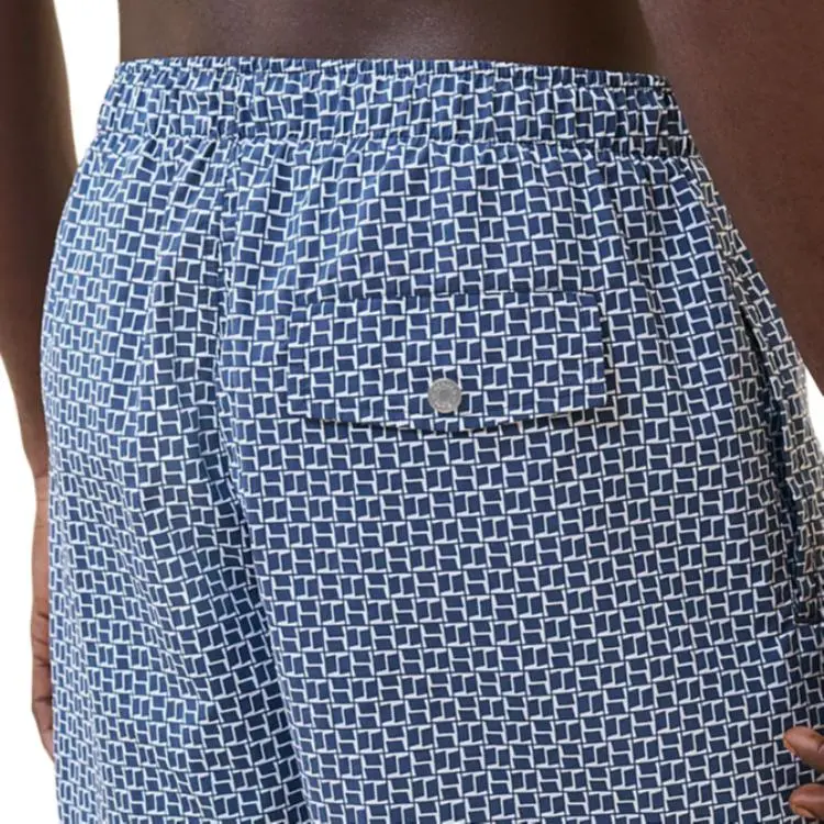 HERMES Swimming Shorts Men's Blue-4