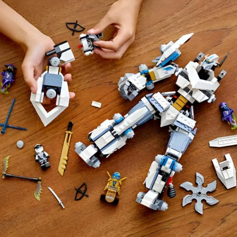 LEGO Phantom Ninja Collection Zan's Titan Mecha Building Blocks 840pcs 71738-1