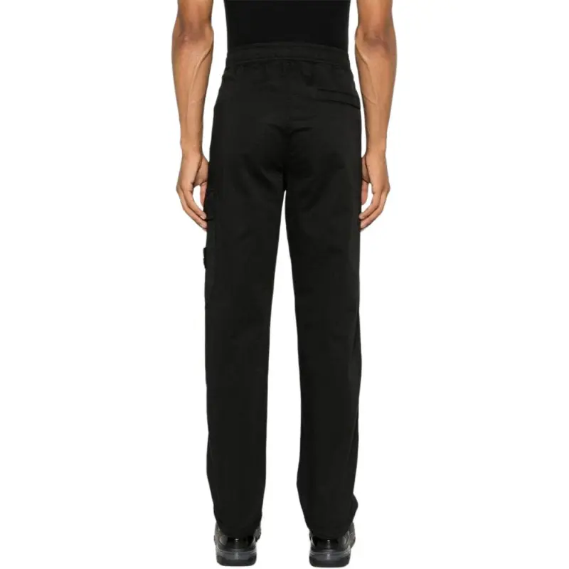 STONE ISLAND Compass Patch Straight Leg Pants-4