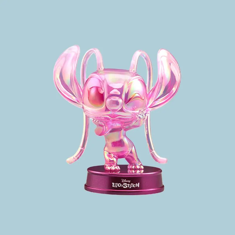 Hot Toys Lilo & Stitch Ani Holographic Edition Cosbaby Mini Collector Doll Chibi Figures Stitch And Little Gold 13cm-3