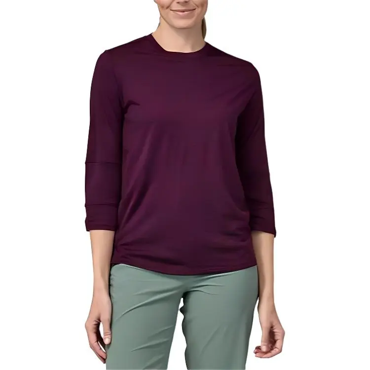Patagonia Merino 3/4-Sleeved Bike Jersey T-Shirt Women's-1