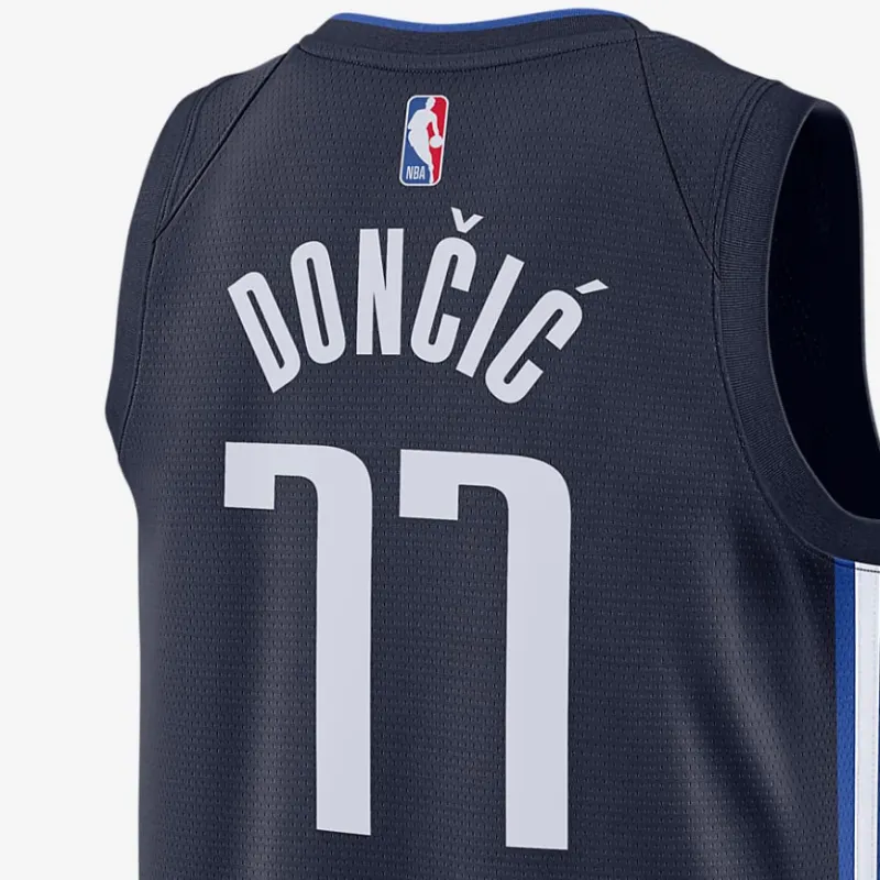 Nike Basketball Jerseys Men's Blue-4
