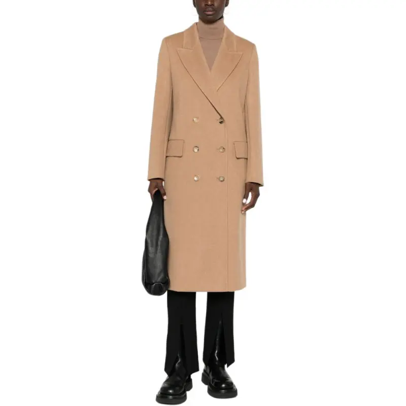 MaxMara Collared Double Breasted Coat-1