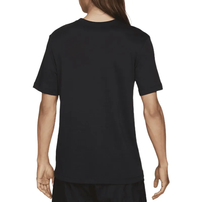 Nike Drop Shoulder Sleeve T-Shirt Men's Black-3