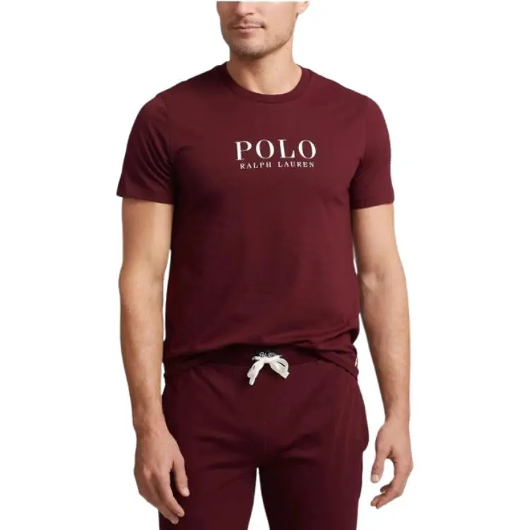 Polo Ralph Lauren T Shirt Men's Burgundy-3