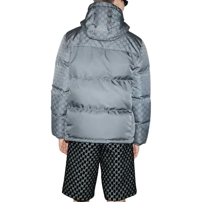 GUCCI SS25 Puffer Jacket Unisex Blue-2
