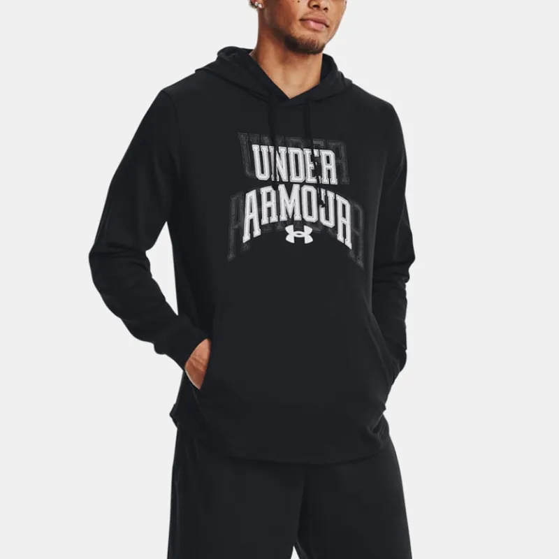 Under Armour Rival Sweatshirt Men's Black-3
