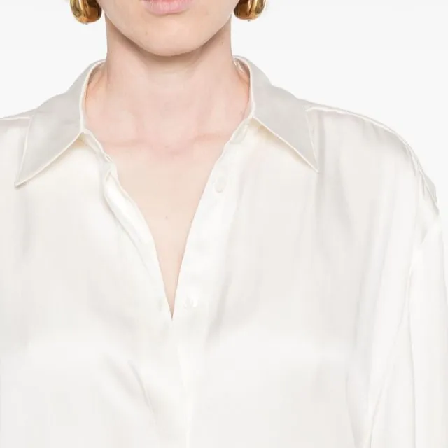 Magda Butrym Satin Shirt-4