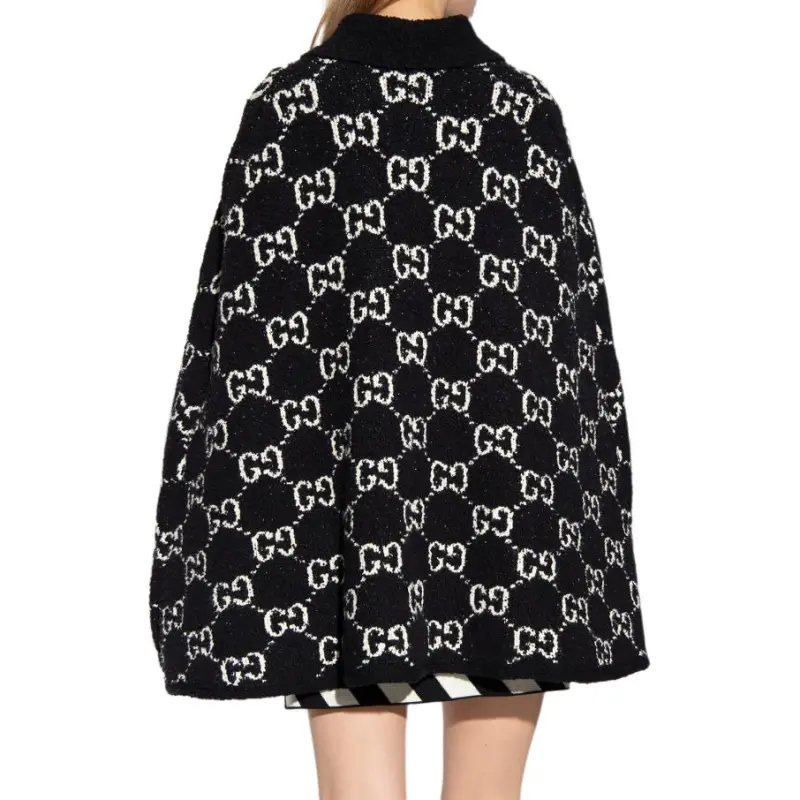 GUCCI FW22 Cloaks Women's Black-2