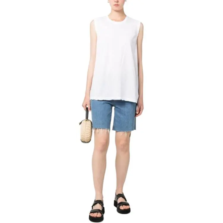 JAMES PERSE Tank Tops Women's White-1