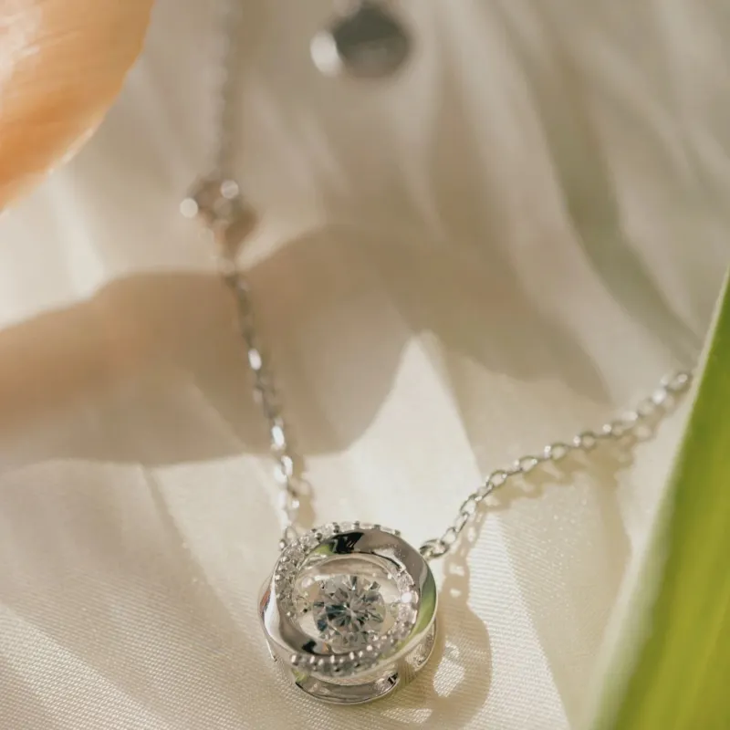 LYUMIN S925 Sterling Silver Necklaces Women's-4