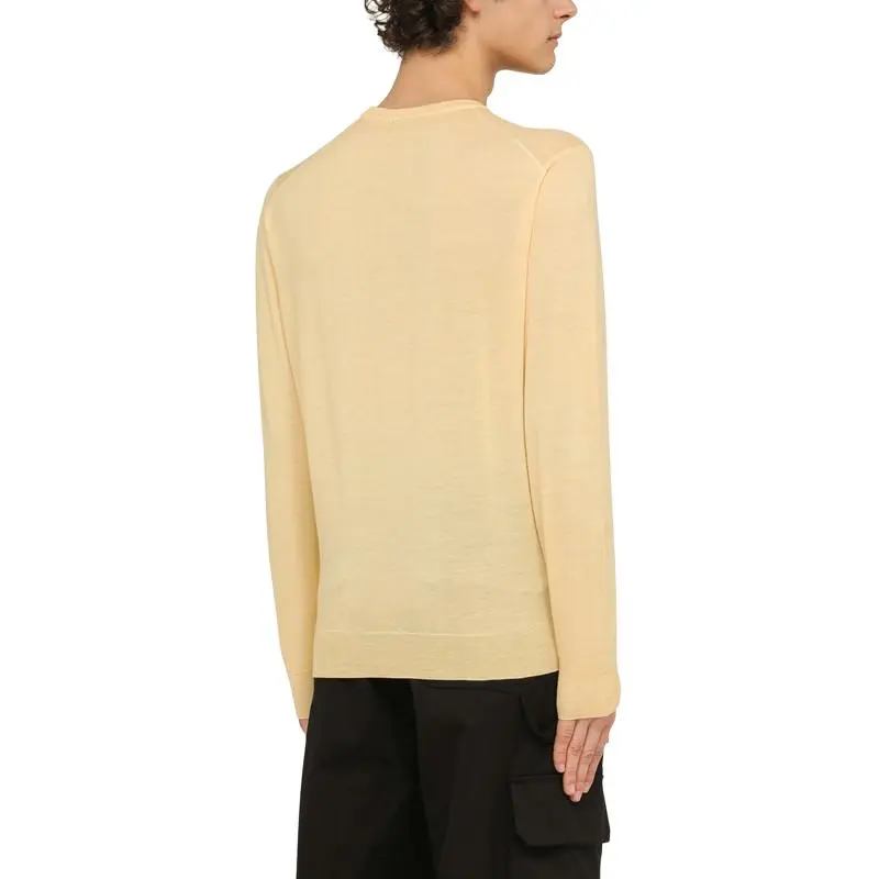 Drumohr Sweater Men's Light Yellow-1