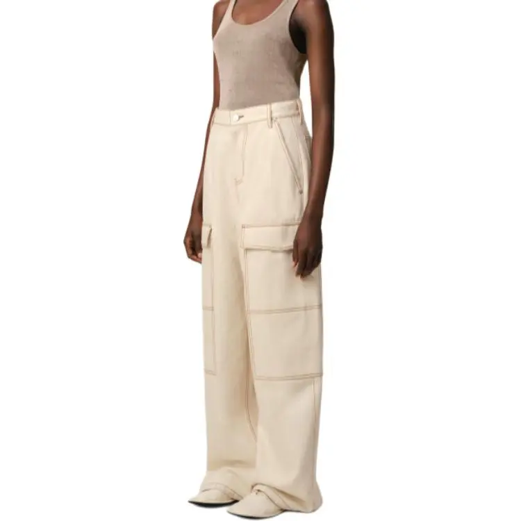 AMIPARIS Wide leg Trousers-2