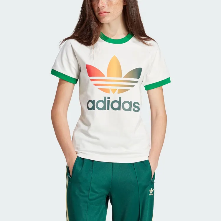 adidas originals Gradient Trefoil Cali T-Shirt-1