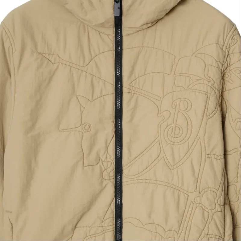 Burberry Equestrian Knight Design embroidered Jacket-5
