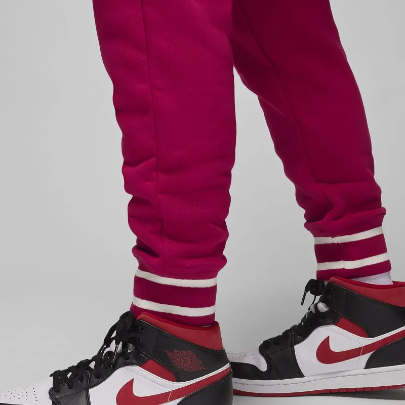 Jordan Knitted Sweatpants Men Red-2