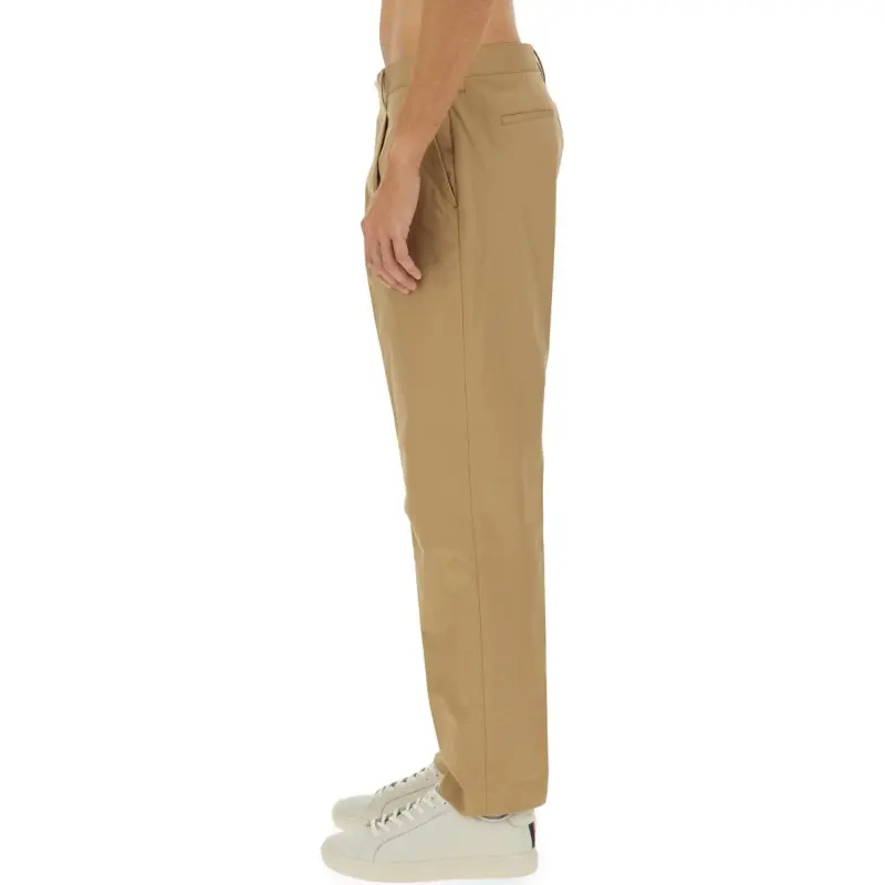 Paul Smith Straight Leg Twill Trousers-2
