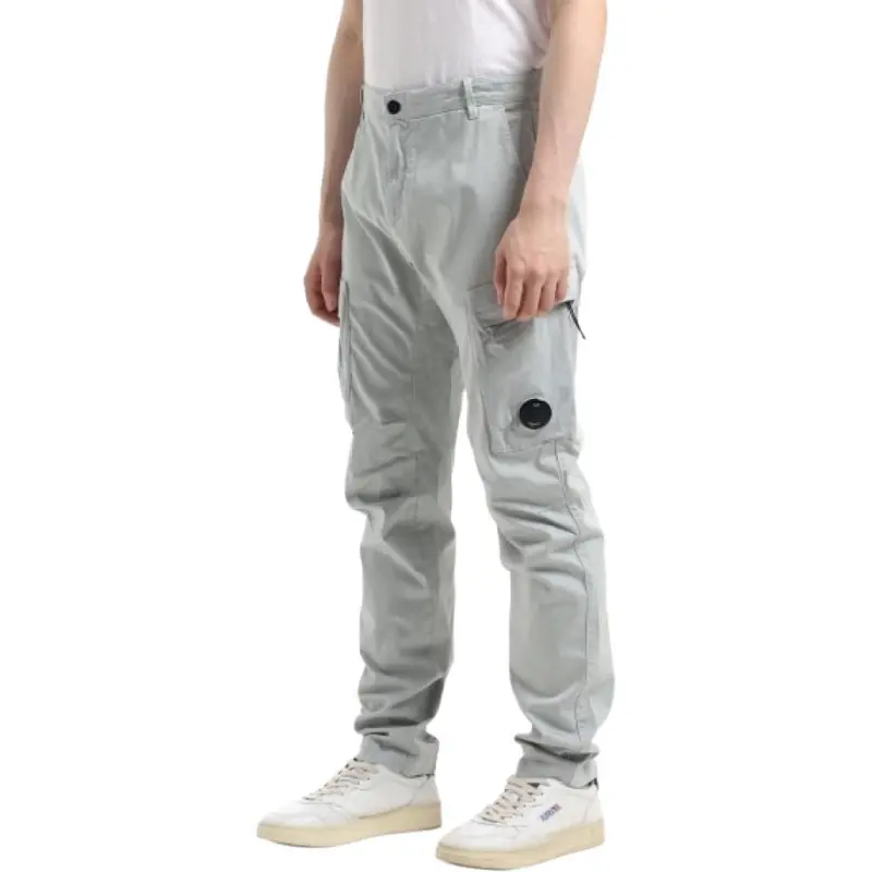 C.P.Company Cargo Pants Men's Light Gray-3