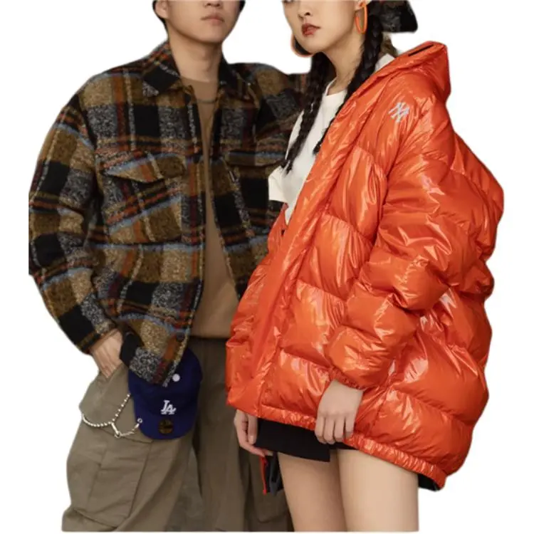 New Era Down Jacket Women's Orange-6