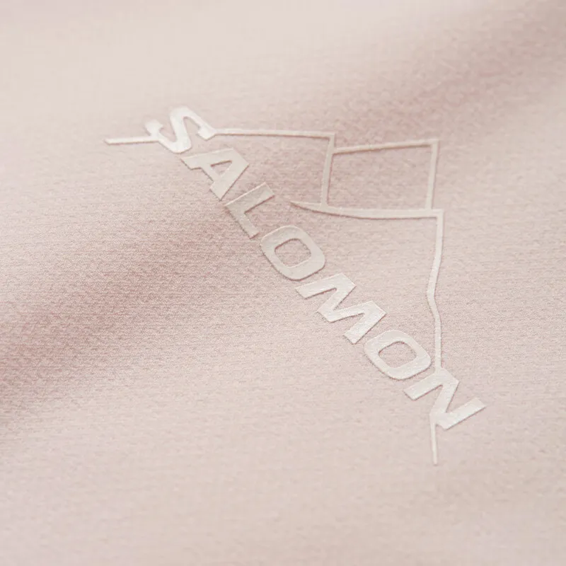 SALOMON T Shirt Men's Umber Pink-4