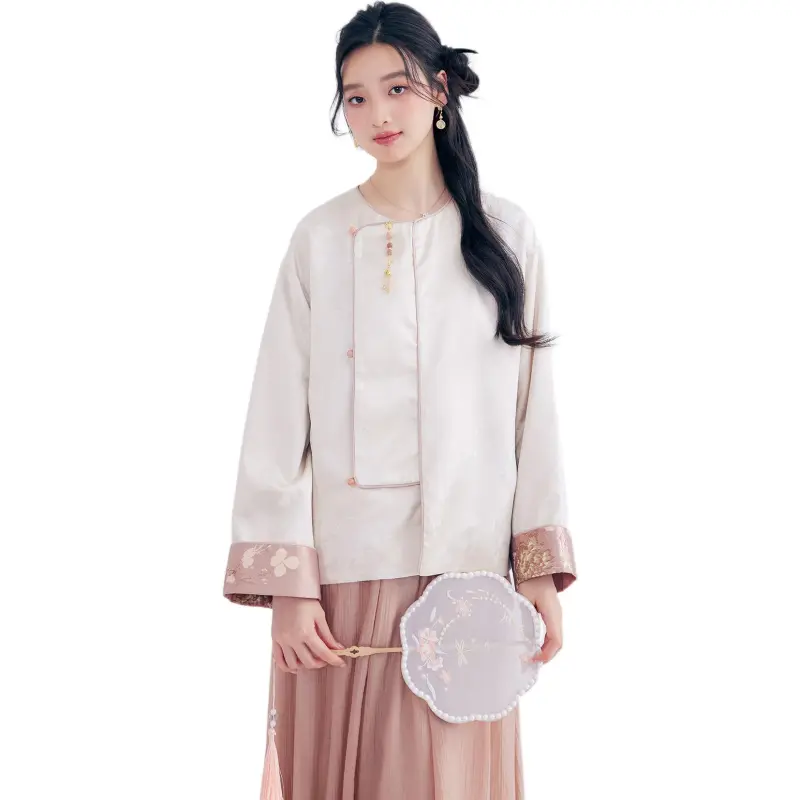 DEAR DEER PUFF Jackets Coats Women's New Chinese Style-1